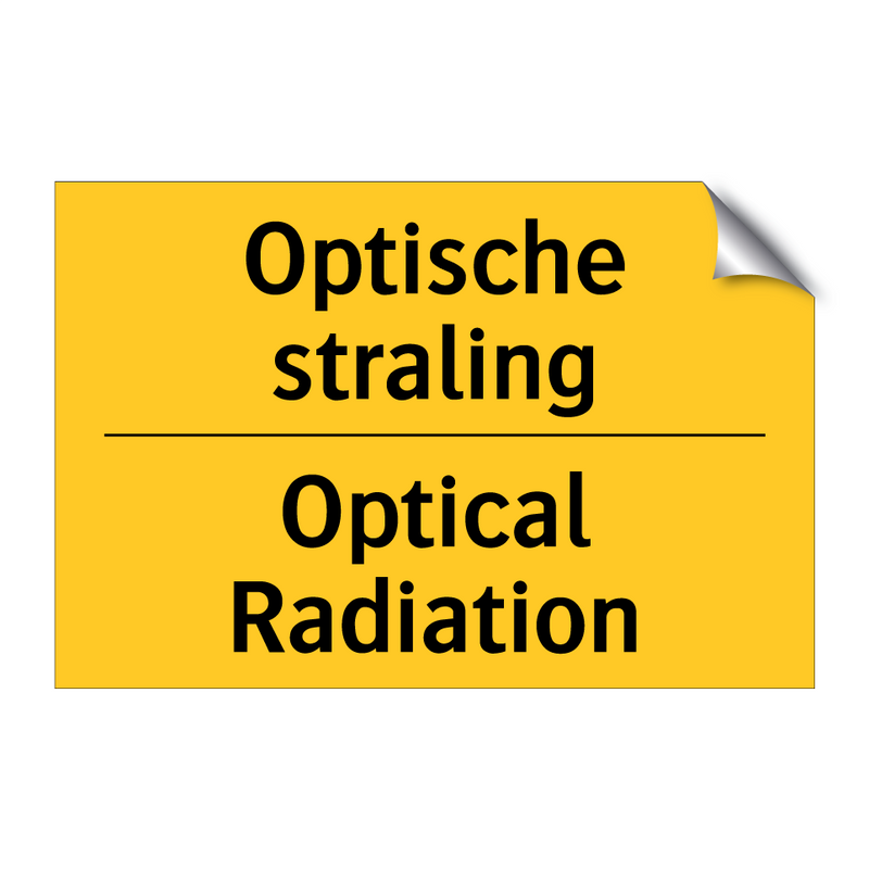 Optische straling - Optical Radiation & Optische straling - Optical Radiation