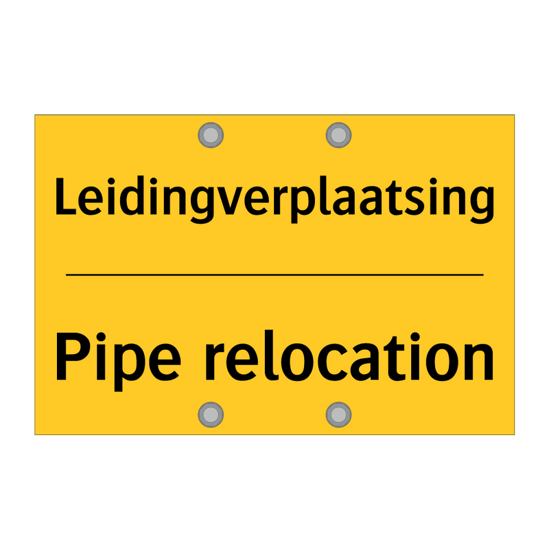 Leidingverplaatsing - Pipe relocation & Leidingverplaatsing - Pipe relocation