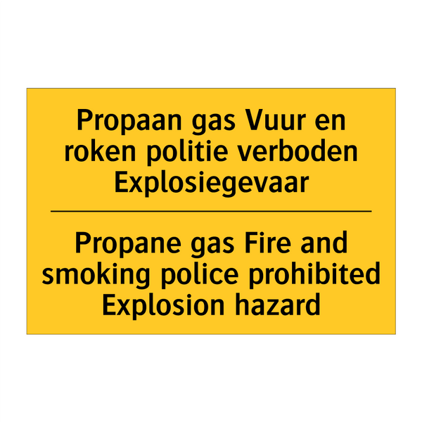 Propaan gas Vuur en roken politie /.../ - Propane gas Fire and smoking police /.../