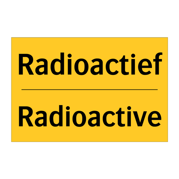 Radioactief - Radioactive & Radioactief - Radioactive & Radioactief - Radioactive