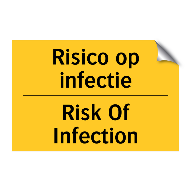 Risico op infectie - Risk Of Infection & Risico op infectie - Risk Of Infection