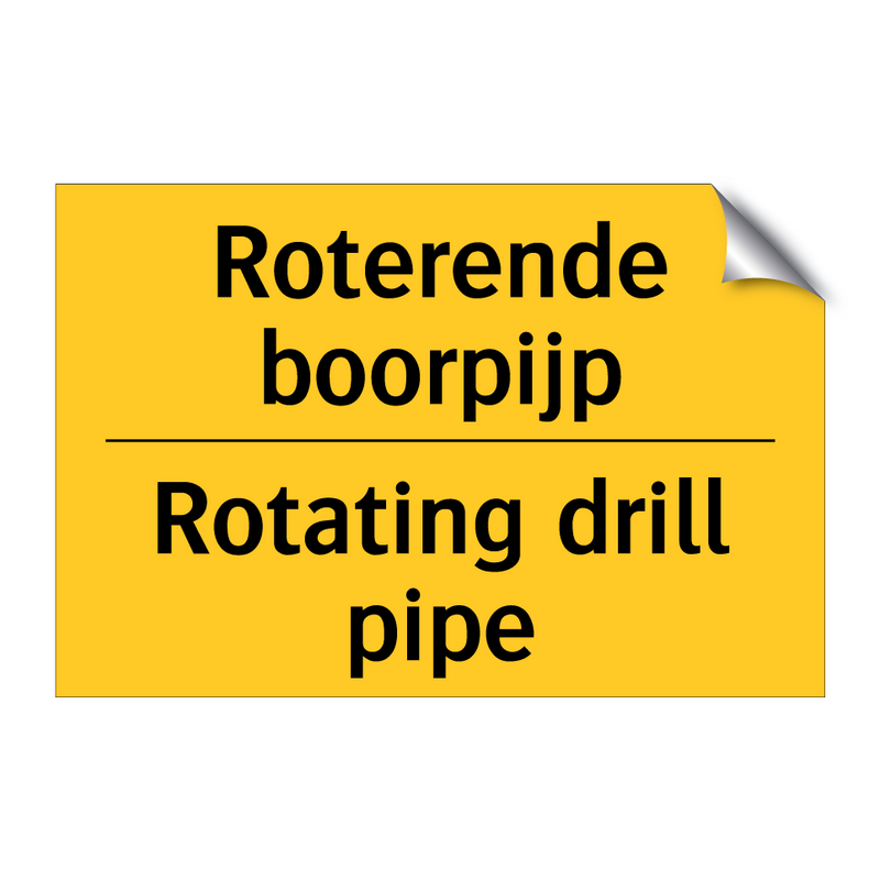 Roterende boorpijp - Rotating drill pipe & Roterende boorpijp - Rotating drill pipe