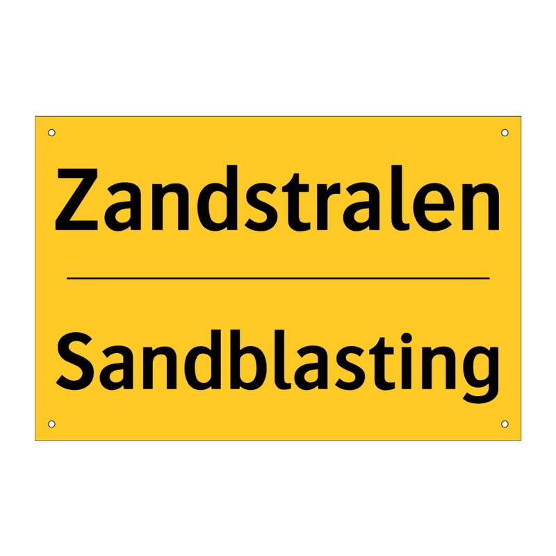 Zandstralen - Sandblasting & Zandstralen - Sandblasting & Zandstralen - Sandblasting