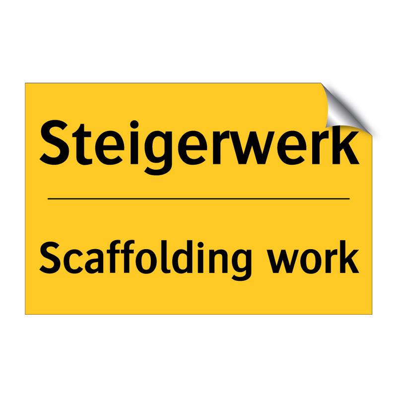 Steigerwerk - Scaffolding work & Steigerwerk - Scaffolding work & Steigerwerk - Scaffolding work