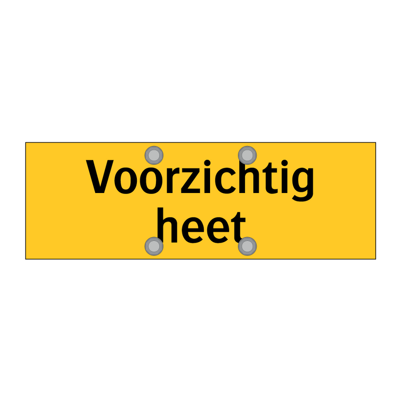 Voorzichtig heet & Voorzichtig heet & Voorzichtig heet