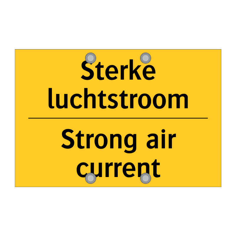 Sterke luchtstroom - Strong air current & Sterke luchtstroom - Strong air current