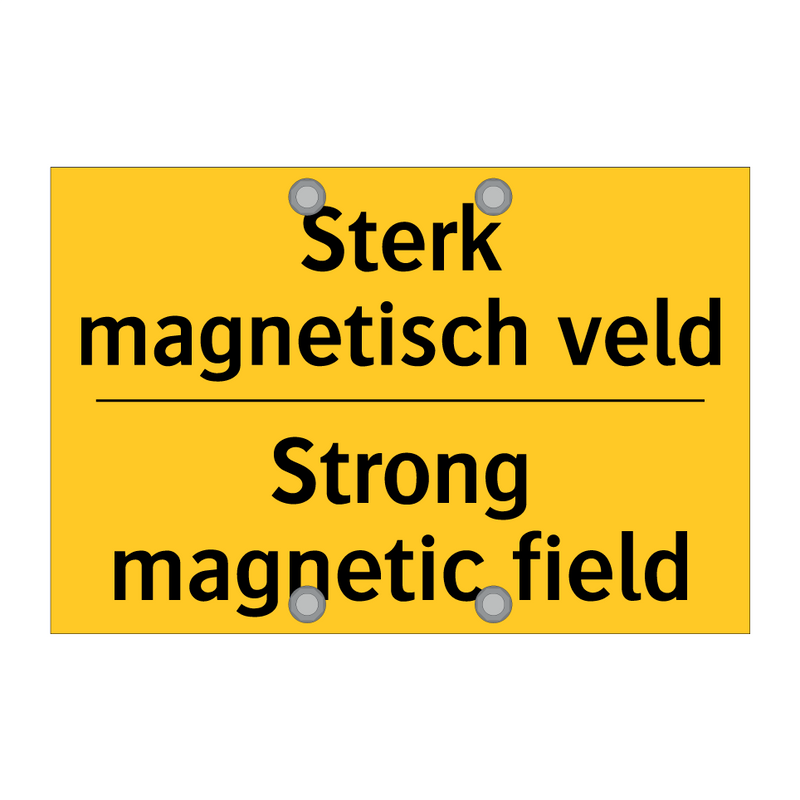 Sterk magnetisch veld - Strong magnetic field & Sterk magnetisch veld - Strong magnetic field