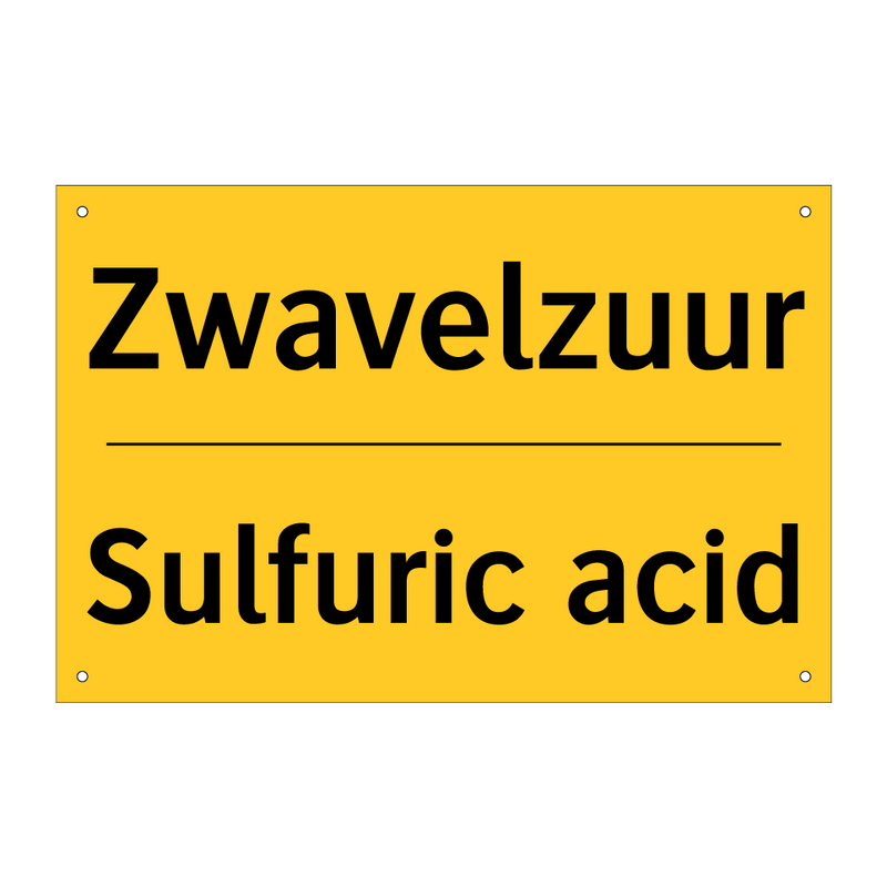 Zwavelzuur - Sulfuric acid & Zwavelzuur - Sulfuric acid & Zwavelzuur - Sulfuric acid