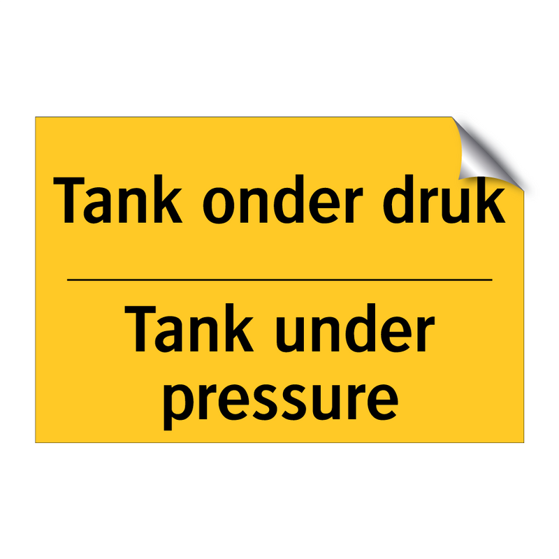 Tank onder druk - Tank under pressure & Tank onder druk - Tank under pressure