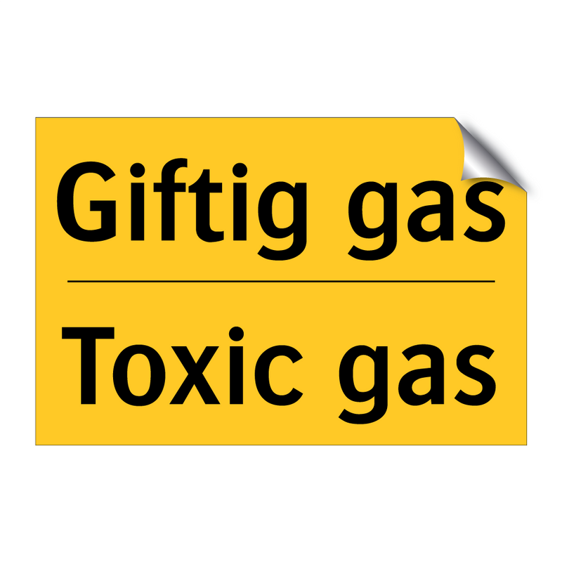 Giftig gas - Toxic gas & Giftig gas - Toxic gas & Giftig gas - Toxic gas & Giftig gas - Toxic gas