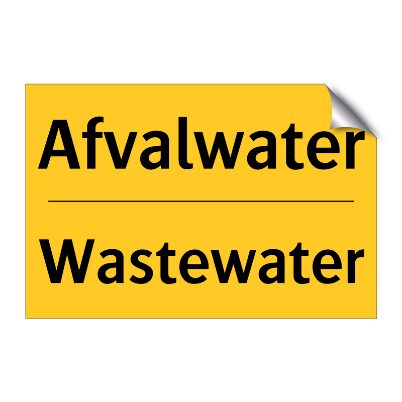 Afvalwater - Wastewater & Afvalwater - Wastewater & Afvalwater - Wastewater