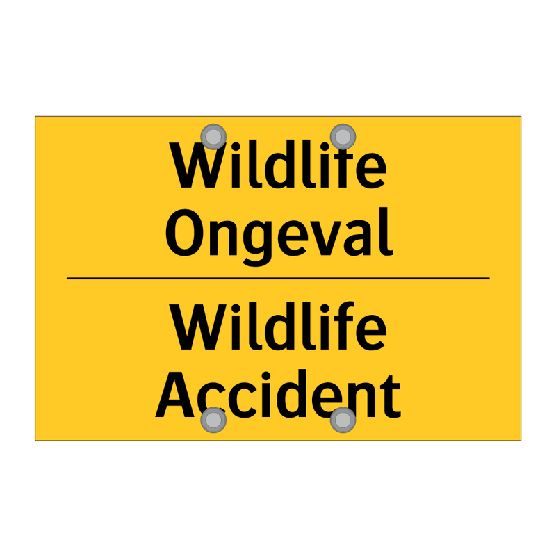 Wildlife Ongeval - Wildlife Accident & Wildlife Ongeval - Wildlife Accident