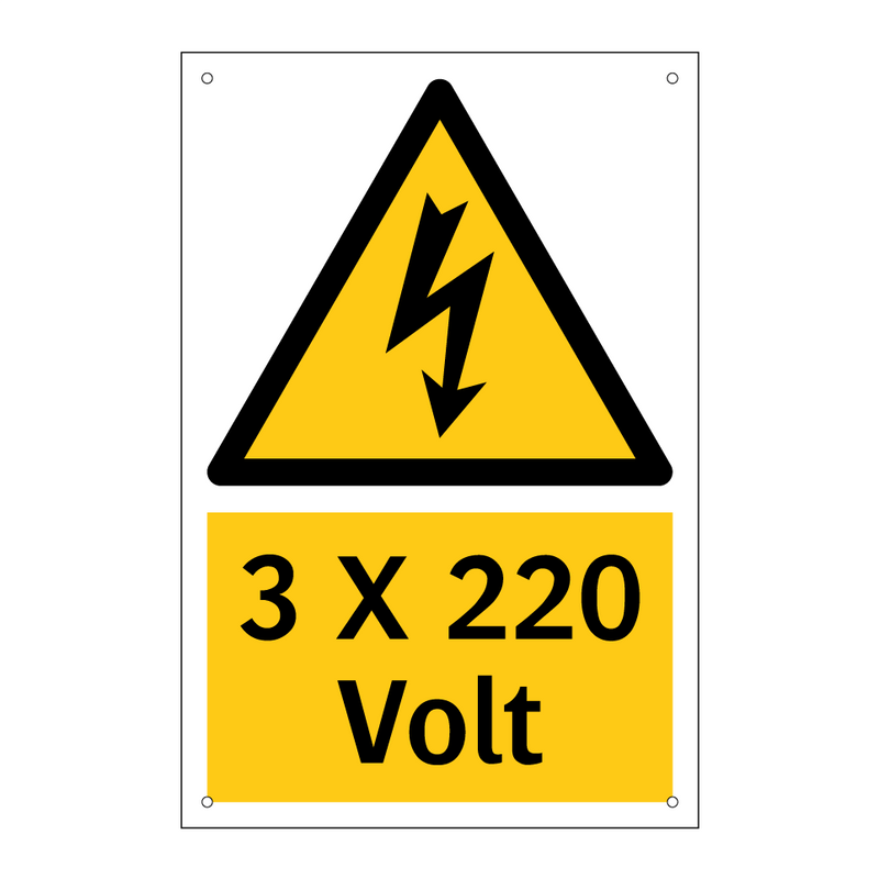 3 X 220 Volt