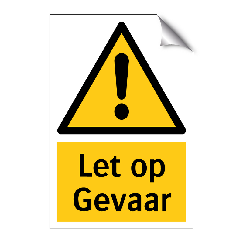 Let op Gevaar