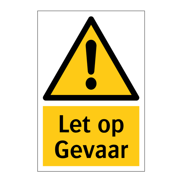 Let op Gevaar