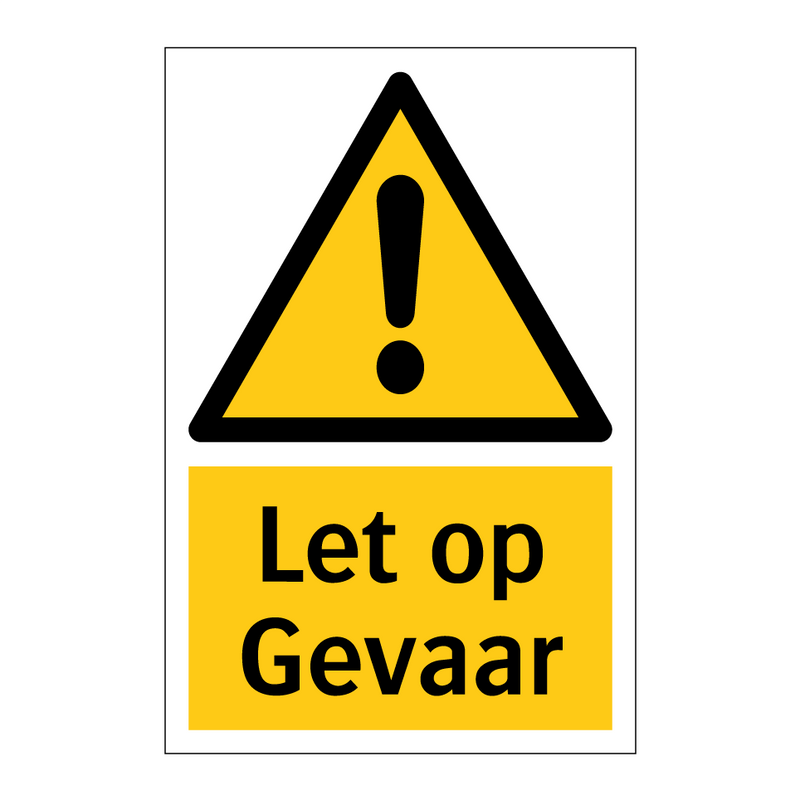 Let op Gevaar