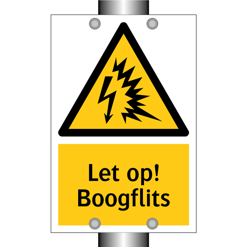 Let op! Boogflits