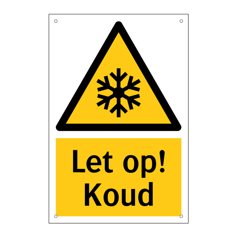 Let op! Koud