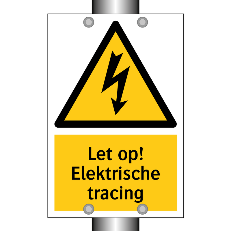 Let op! Elektrische tracing