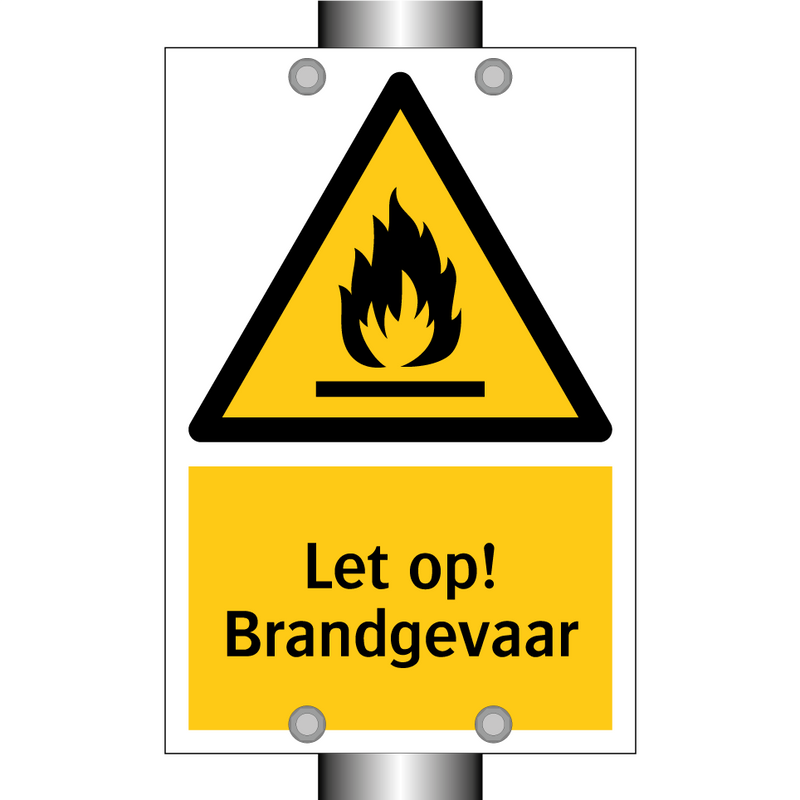 Let op! Brandgevaar