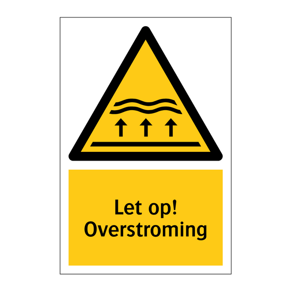 Let op! Overstroming