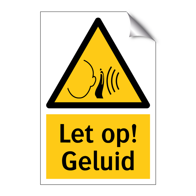 Let op! Geluid