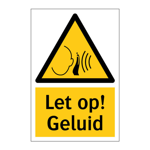 Let op! Geluid