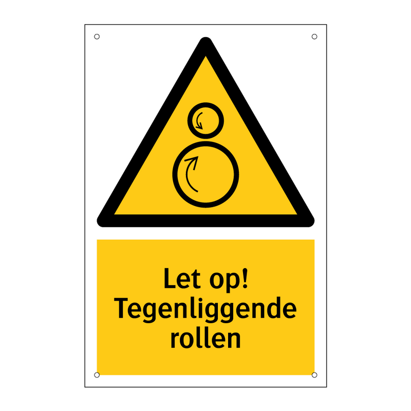 Let op! Tegenliggende rollen