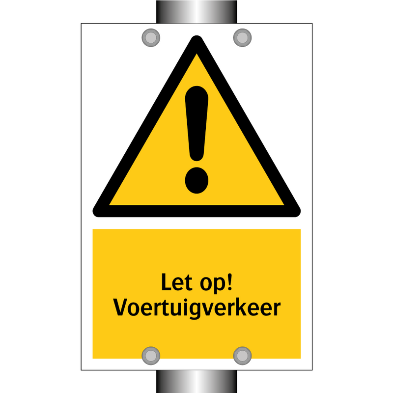 Let op! Voertuigverkeer