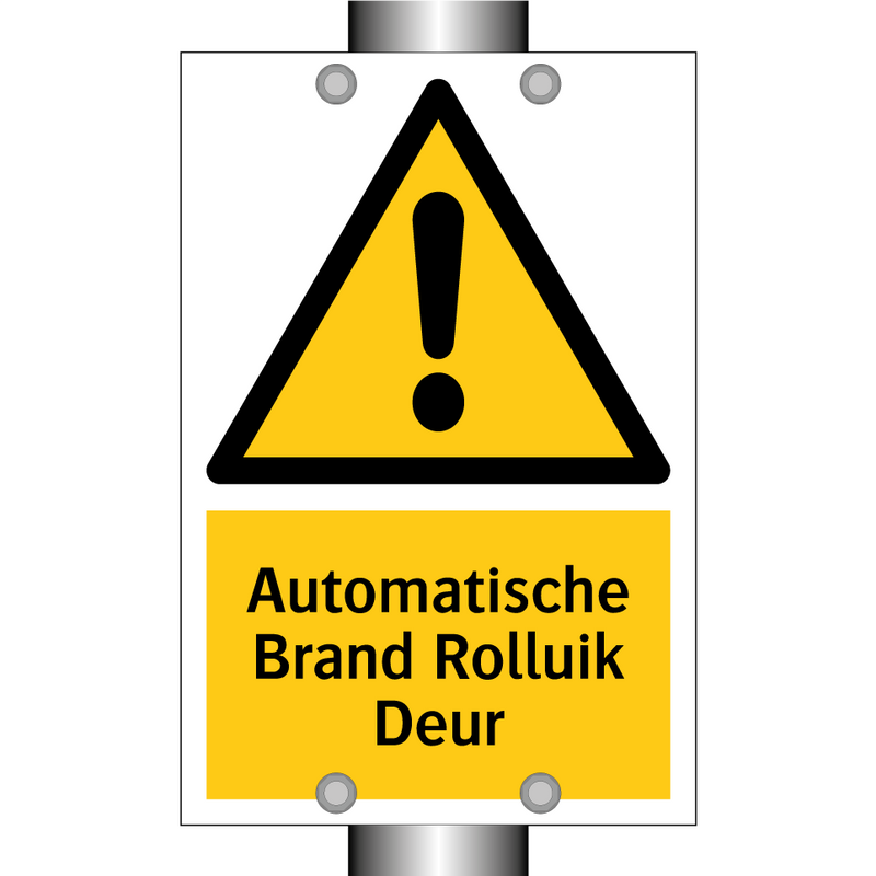 Automatische Brand Rolluik Deur