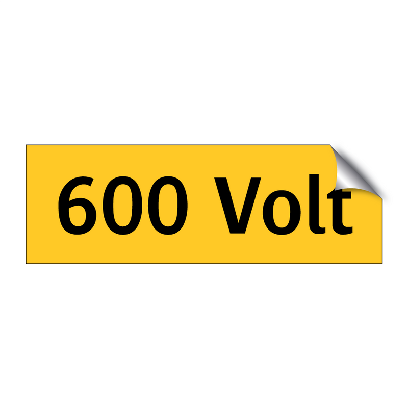 600 Volt & 600 Volt & 600 Volt & 600 Volt