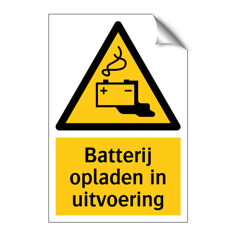 Batterij opladen in uitvoering