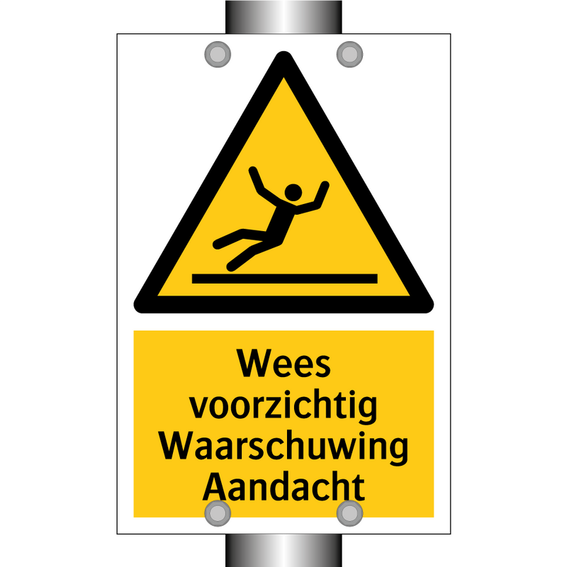 Wees voorzichtig Waarschuwing Aandacht