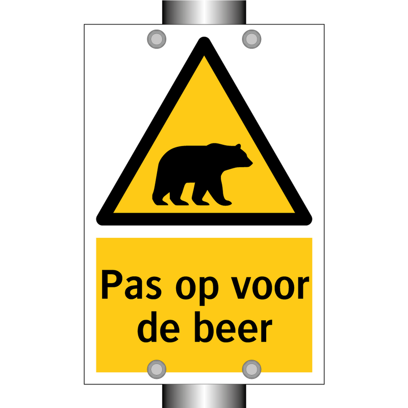 Pas op voor de beer