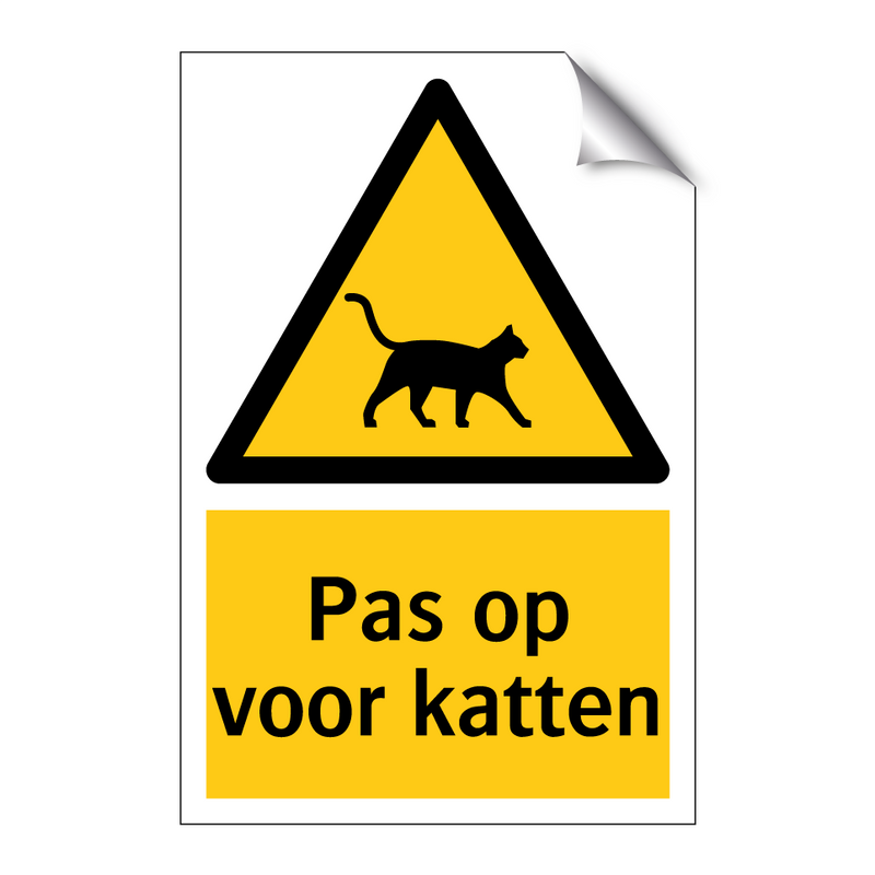 Pas op voor katten