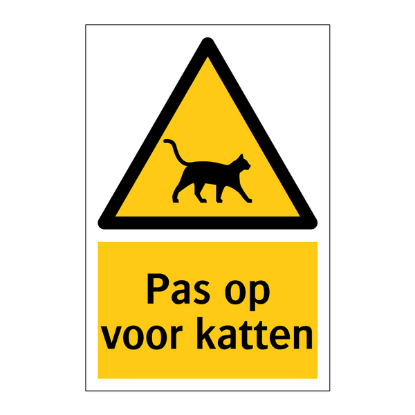 Pas op voor katten