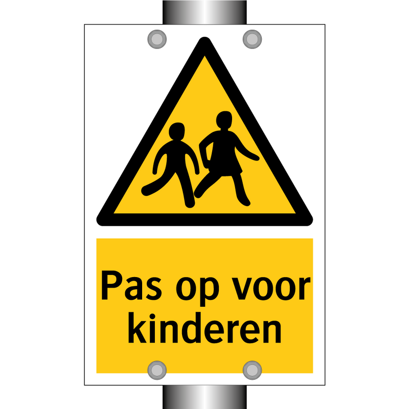 Pas op voor kinderen