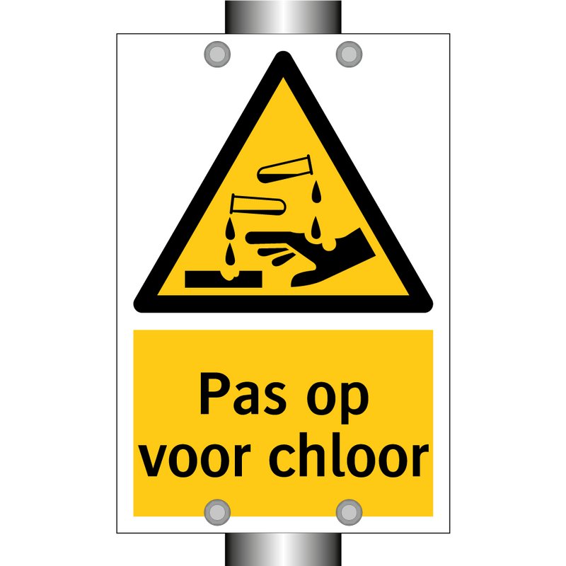 Pas op voor chloor