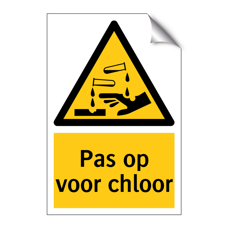 Pas op voor chloor