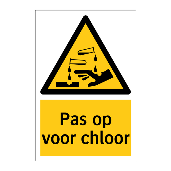 Pas op voor chloor