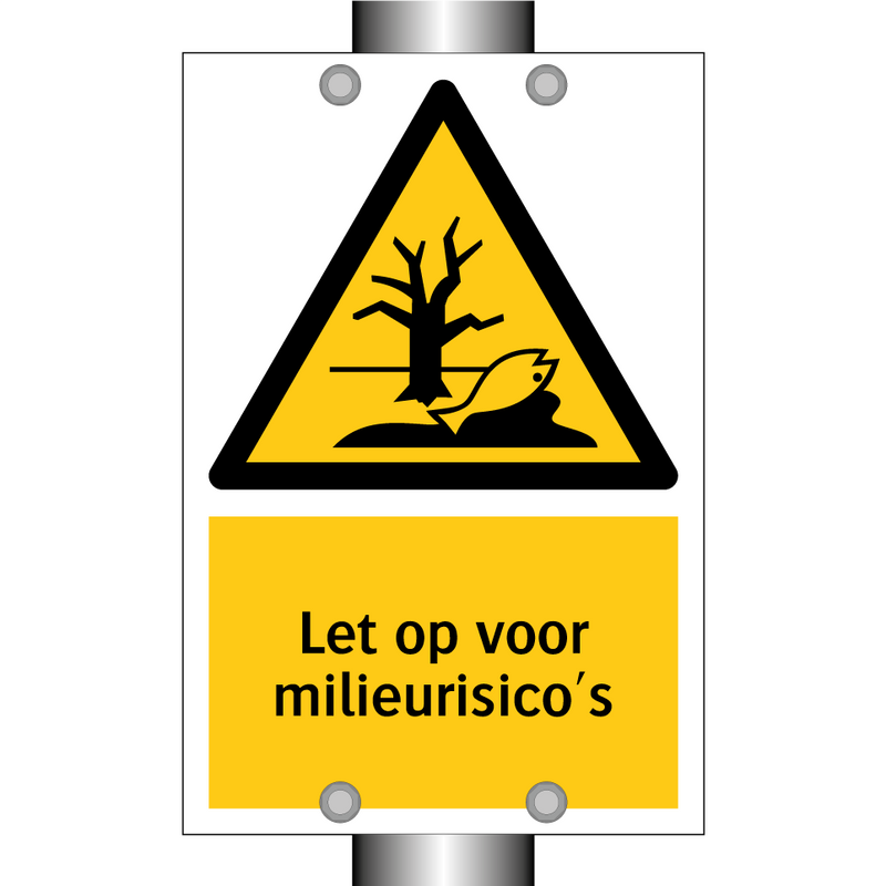 Let op voor milieurisico's