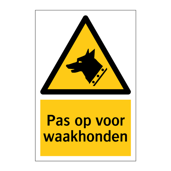 Pas op voor waakhonden