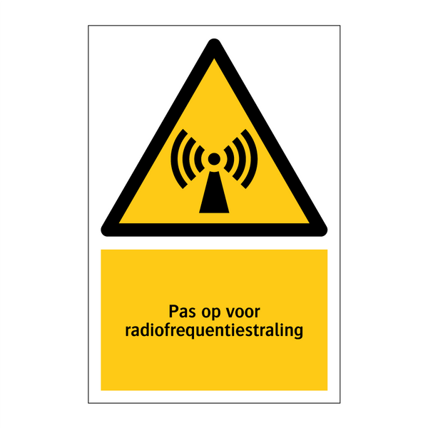 Pas op voor radiofrequentiestraling