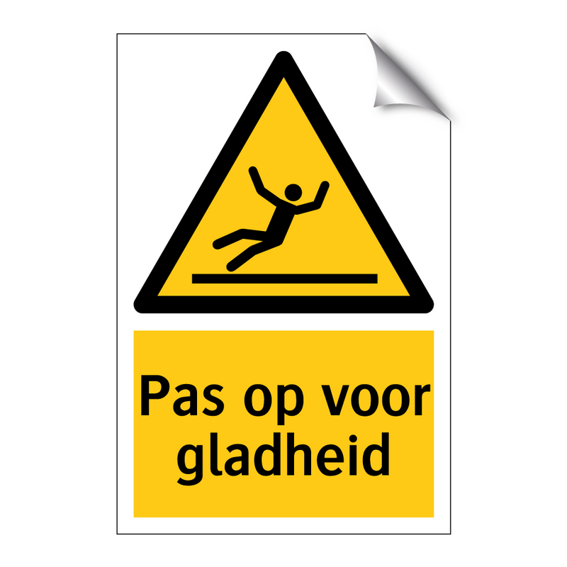 Pas op voor gladheid