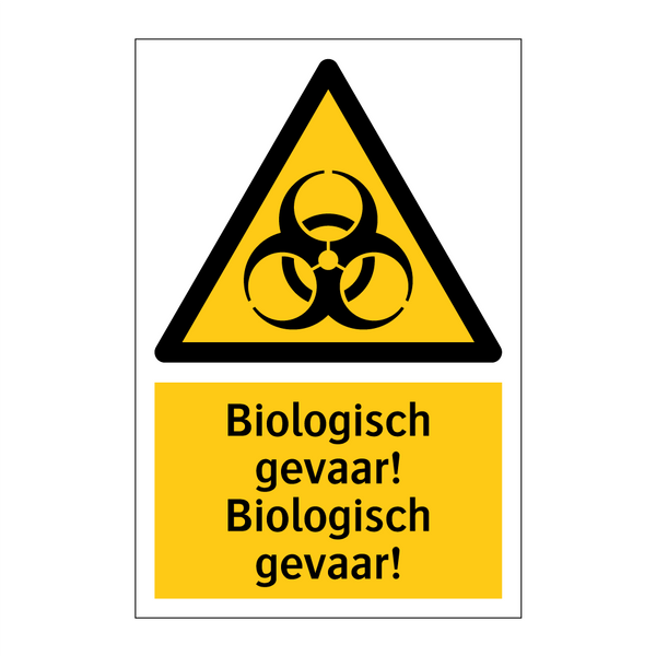 Biologisch gevaar! Biologisch gevaar!