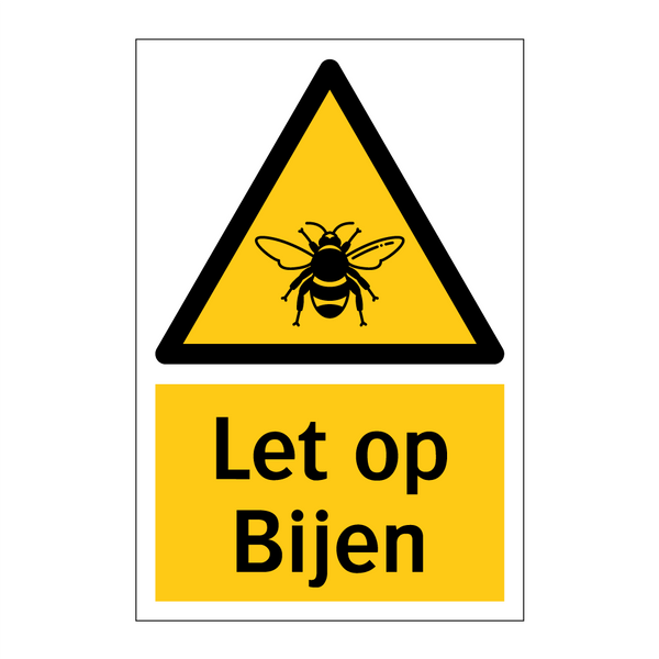 Let op Bijen