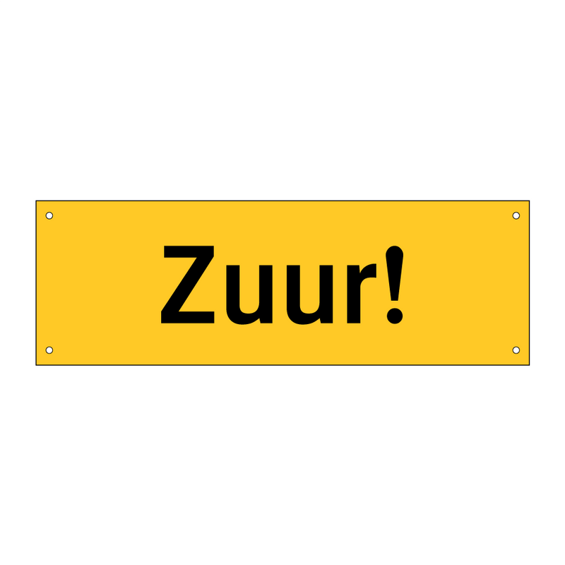 Zuur! & Zuur! & Zuur! & Zuur! & Zuur! & Zuur! & Zuur! & Zuur! & Zuur!