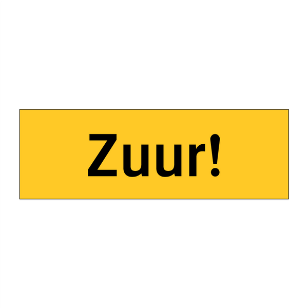 Zuur! & Zuur! & Zuur! & Zuur! & Zuur! & Zuur! & Zuur! & Zuur! & Zuur! & Zuur! & Zuur! & Zuur!