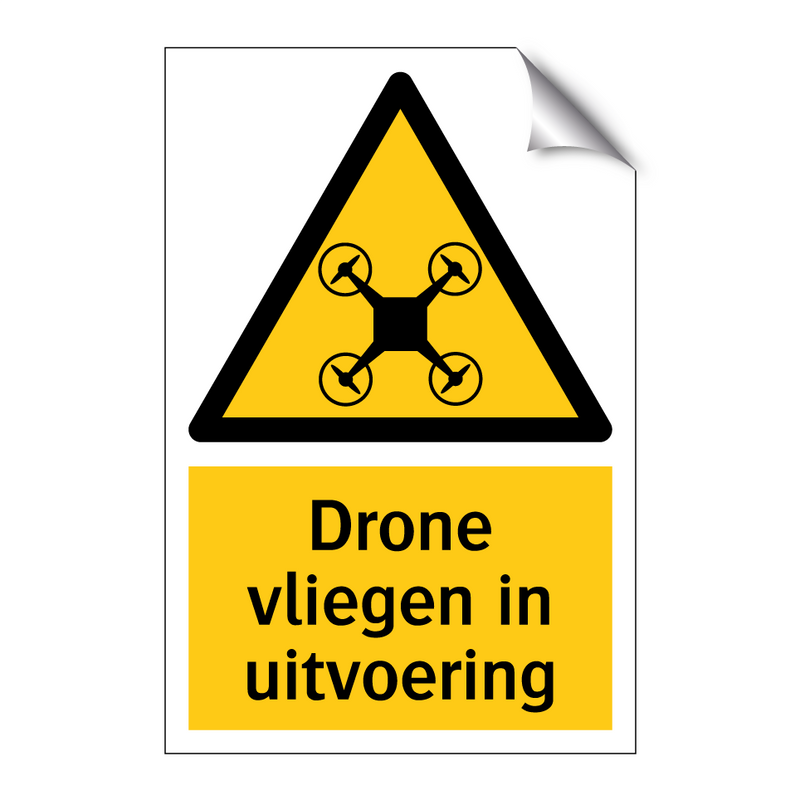 Drone vliegen in uitvoering & Drone vliegen in uitvoering & Drone vliegen in uitvoering