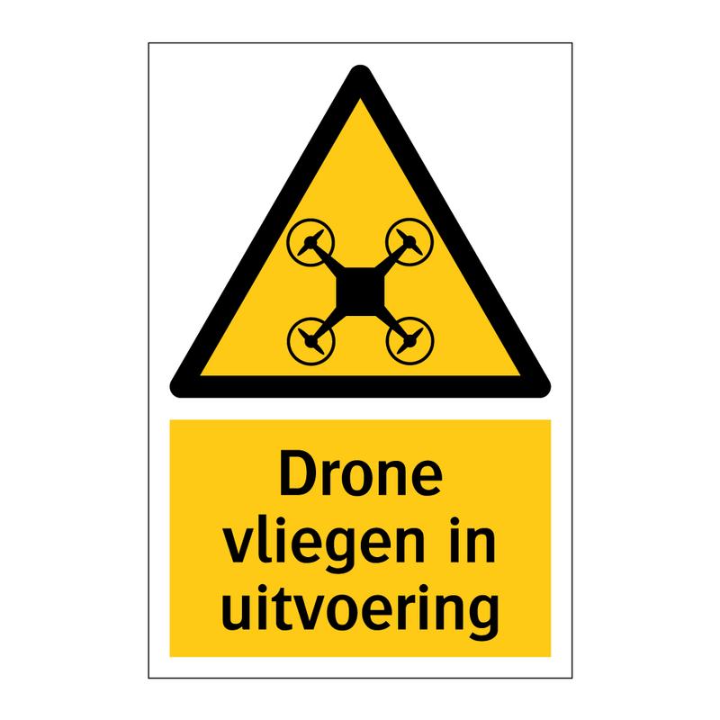 Drone vliegen in uitvoering & Drone vliegen in uitvoering & Drone vliegen in uitvoering